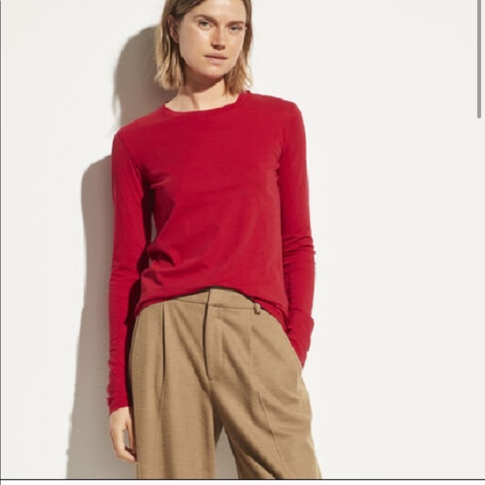 Cute & SO COZY Vince Crew Neck Long Sleeve Shirt